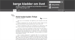 Desktop Screenshot of kladd.forteller.net